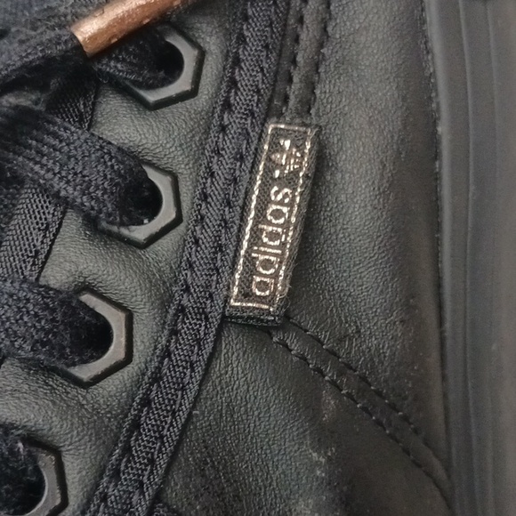 Adidas 1972 size 7 Leather hightop with platform - Picture 4 of 7